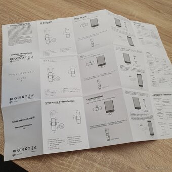 Bezdrôtový klopový mikrofón s USB-C model K60 - 5