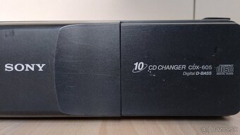 Predám 10 CD menič Sony CDX-605 - 5