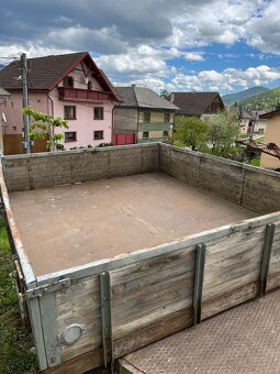 Dvojkolesová vyklápacia vlečka - 5