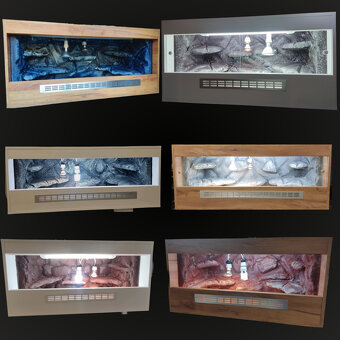 Terárium 100x50x50 , agama bradatá - 5