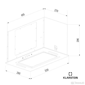 Digestor Klarstein Hector Eco 52 cm - 5