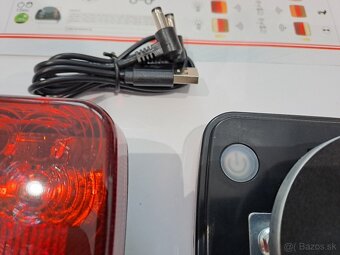 Sada zadných bezdrôtových LED svetiel na magnet - 5