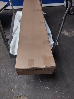 IKEA Slnečník, závesný, svetlá sivobéžová, 300x200 cm - 5