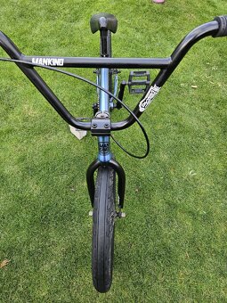 Predám BMX Mankind Sureshot 20” – modrý - 5