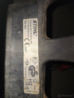 Predám Stihl MS460 v super stave - 5