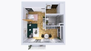 Úsporný nízkoenergetický 1 izbový byt 41 m2 s balkónom - Dvo - 5