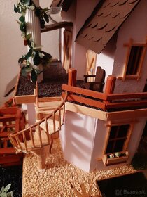 Miniatúry model domčekov, bungalov, mlyn - 5