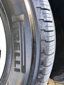 5x130  org. letné VW nová SADA 235/65 r17 PIRELLI 7-8mm - 5