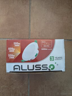 4ks - Zapustené reflektory ALUSSO LED 230V 7W 550lm - 5