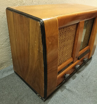 Staré retro rádio Tesla Largo T516A - 5