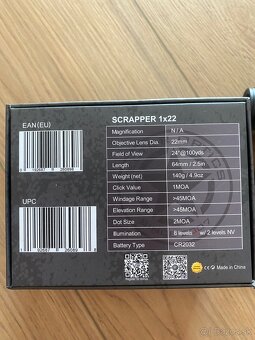 KOLIMÁTOR VECTOR SCRAPPER 1X22 - 5