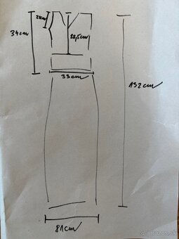 čierne dlhé spoločenské šaty - 5
