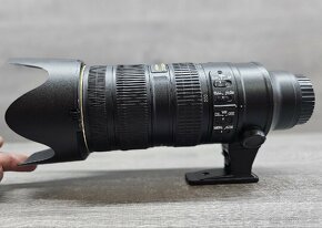 predám objektív Nikkor AF-S 70-200 f2.8 GII ED VR, Nikon F - 5