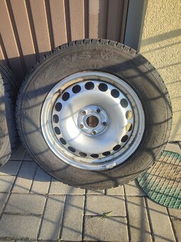 Plechové disky 5x112 R16 + pneu 215/65 R16C - 5