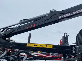 Vyvážecí vlek Palms 10D + hydraulická ruka 5,72 - 5
