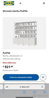 Modulárna zostava IKEA PLATSA - 5