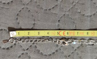 jemná strieborná retiazka - 5