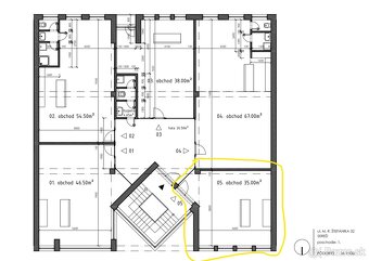 PRIESTOR 35 m2 na obchod, služby, Sereď centrum - 5
