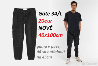 Riflové kapsáče a Riflové joggery Gate, Rifle Horsefeathers - 5