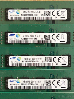 Predám pamäťové moduly DDR3 4GB - 5