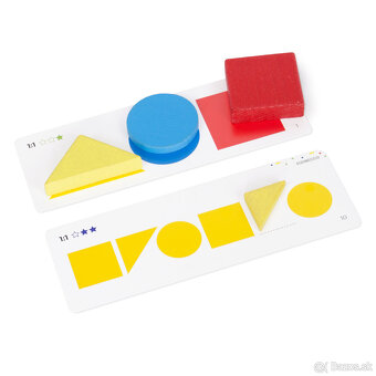 Montessori logická hra Dienes – úplne nová, nerozbalená - 5