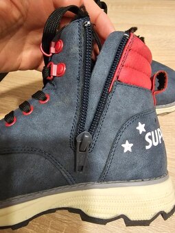 Zimné detské topánky Superman, veľ. 35 - 5