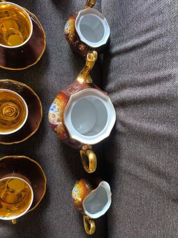 čajový porcelánový servis - 5