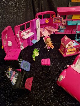 Barbie Ken karavan auto deti doplnky koníky a ine - 5