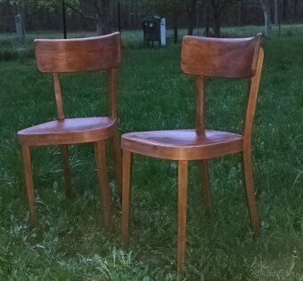 Thonet pevné stoličky 2 kusy - 5