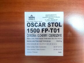 Kancelársky stôl, čerešňa americká, OSCAR T01 - 5