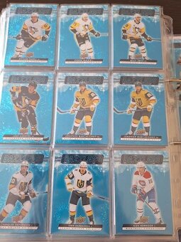 Hokejové kartičky insert dazzlers blue 2023/24 - 5