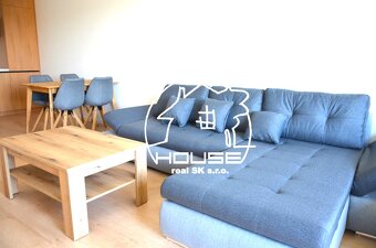 PRENÁJOM - 2 izb. byt, s parkovaním, 62 m2, novostavba Bory - 5