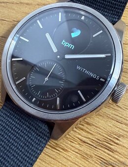 Withings Scanwatch 2 42 mm čierne smart hodinky smartwatch - 5