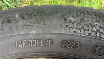 Continental WinterContact 205/60 R16 – 1 sezóna, disky v cen - 5