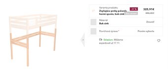 Rebrík a navyšovacie prvky Domestav - masív buk - 5