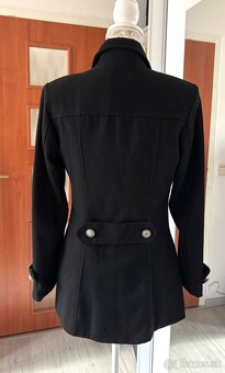 Dámsky vlnený kabát - 5