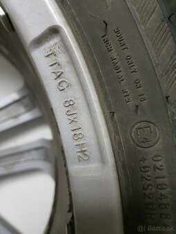 Predám zimné kolesá R18 - 5