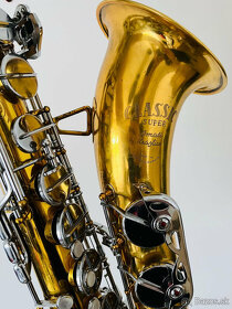 Predám B Tenor Saxofón Super Classic Amati Kraslice- zlatý - - 5