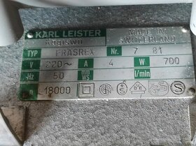 Leister Fräsrex elektricka fréza na podlahové krytiny - 5