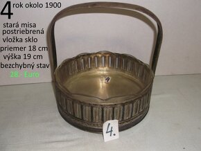 Servírovacia súprava starožitná keramika z 19. storočia - 5