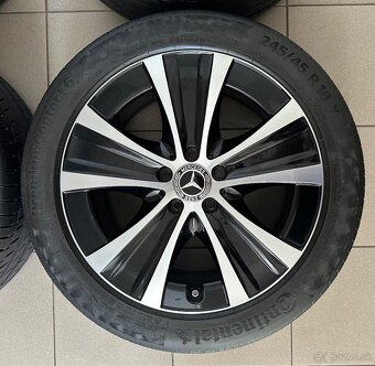 Originál elektróny ® Mercedes E 5x112 r18 letné pneu - 5