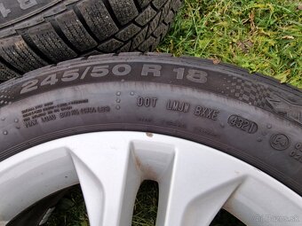 BMW zimná sada 245/50 r18 5x120 et43 - 5