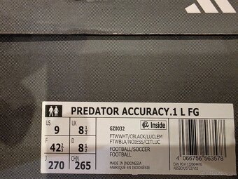 Kopačky Adidas - Predator Accuracy 1L FG - 5