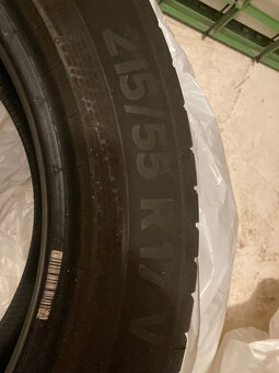 Letné pneumatiky Continental 215/55 R17 - 5