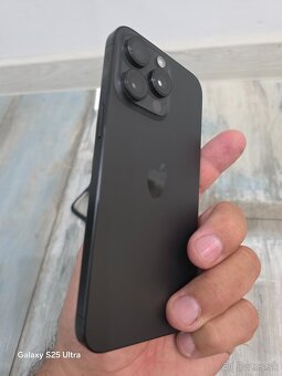 Apple iPhone 15 pro Max Black Titanium 256GB - 5