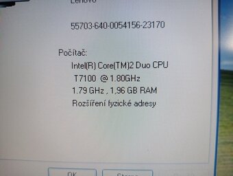 predám na diely notebooky IBM LENOVO. - 5