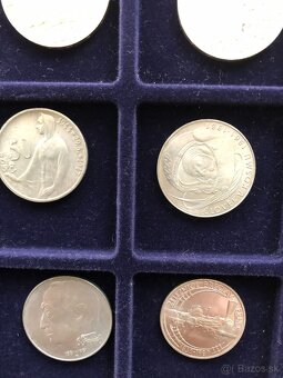 Mince striebro československo - 5
