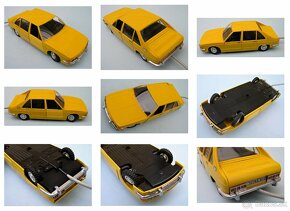 TATRA 613 - tmavě žlutá ,ITES,stará československá hračka - 5