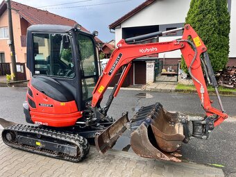Prenajmem minibager KUBOTA 2,4t - 5