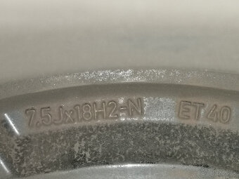 Mercedes Benz C (W206) - orig. 18" AMG alu s letnými pneu - 5